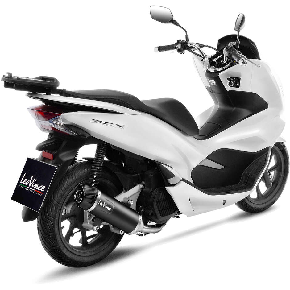 Leovince 14062K BLACK Full System Exhaust Specific For HONDA PCX125 (18-20)