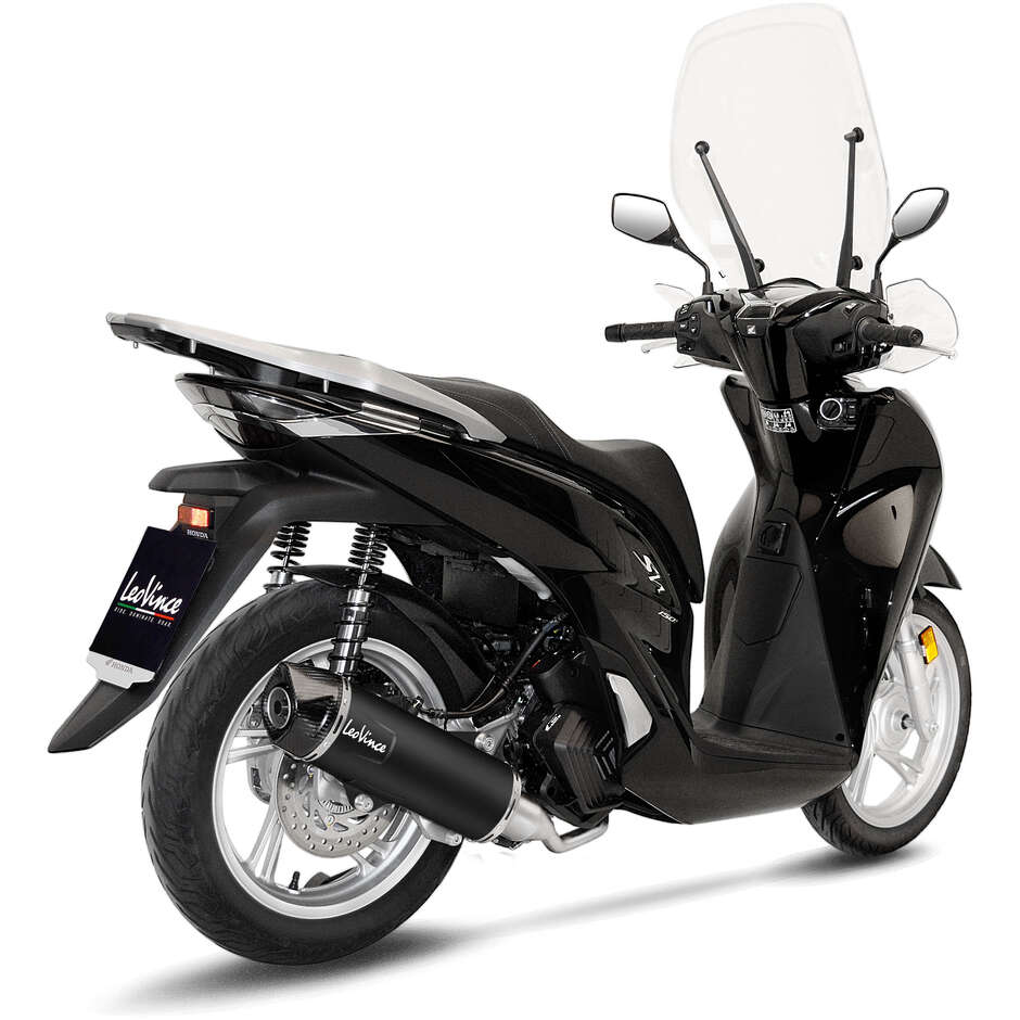 Leovince 14068K BLACK Full System Exhaust Specific For HONDA SH 125i/150i (20-23)