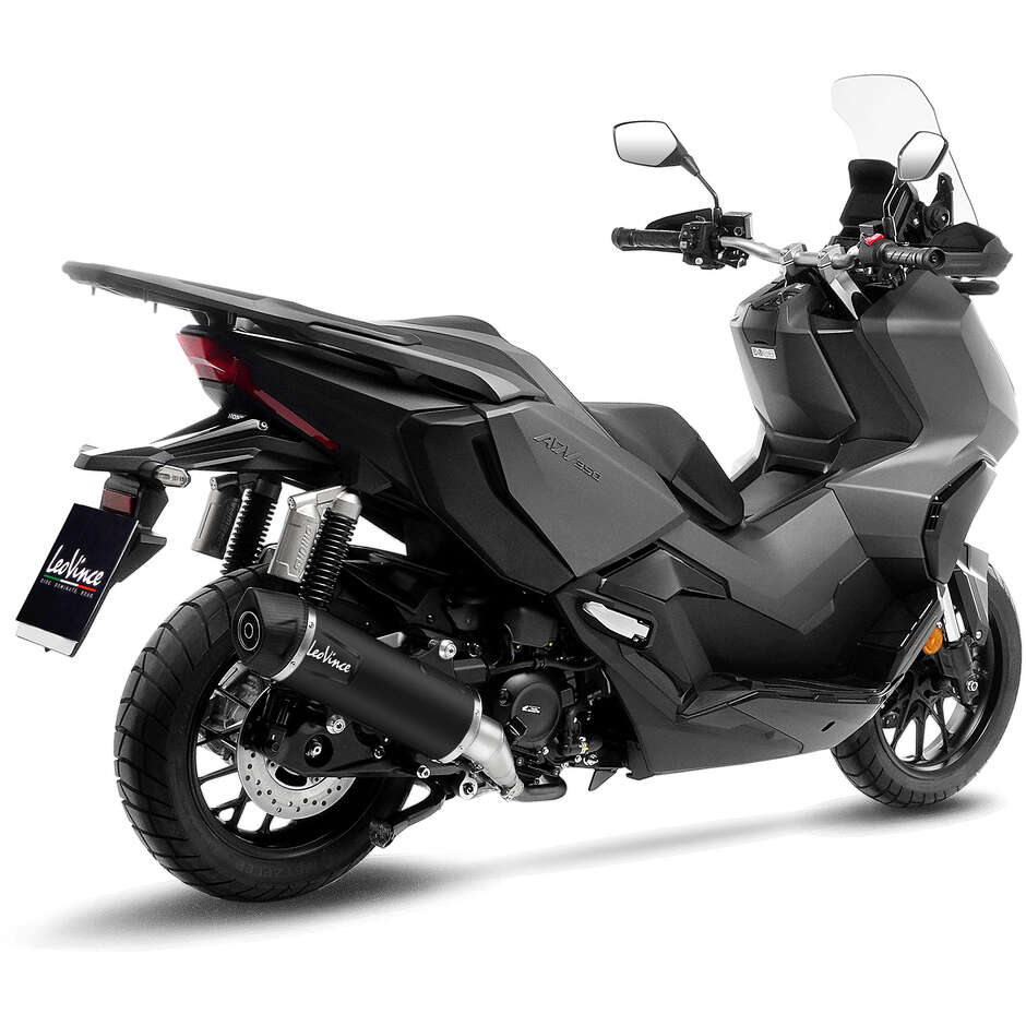 Leovince 14079K BLACK Slip-On Exhaust Specific For HONDA ADV350 (22-24)
