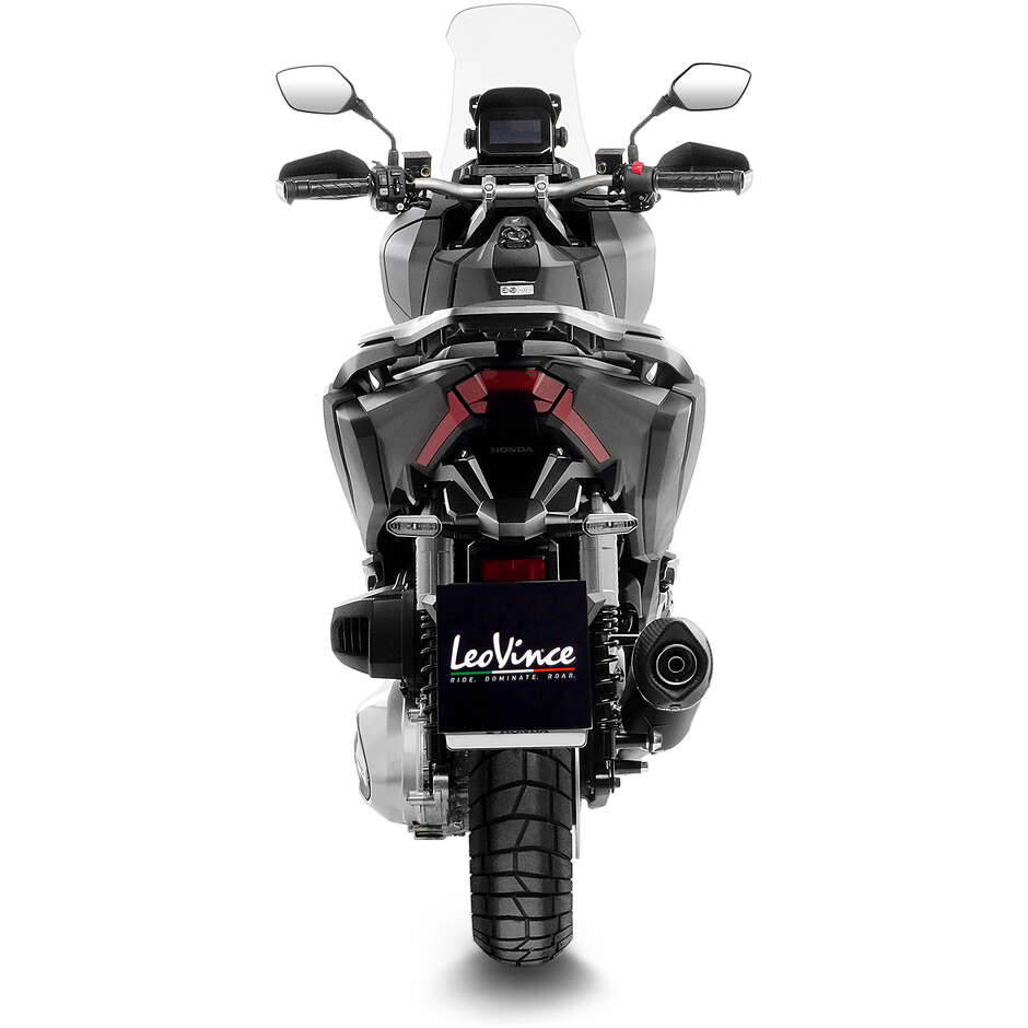 Leovince 14079K BLACK Slip-On Exhaust Specific For HONDA ADV350 (22-24)