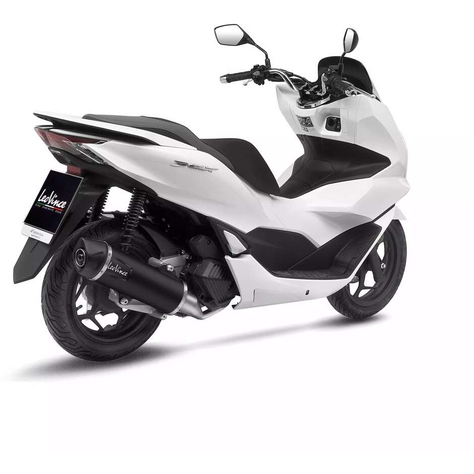 Leovince 14081U BLACK Full System Complete Exhaust Specific For HONDA PCX125 ABS (21-24)