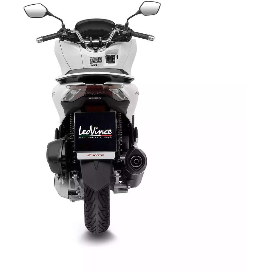 Leovince 14081U BLACK Full System Complete Exhaust Specific For HONDA PCX125 ABS (21-24)