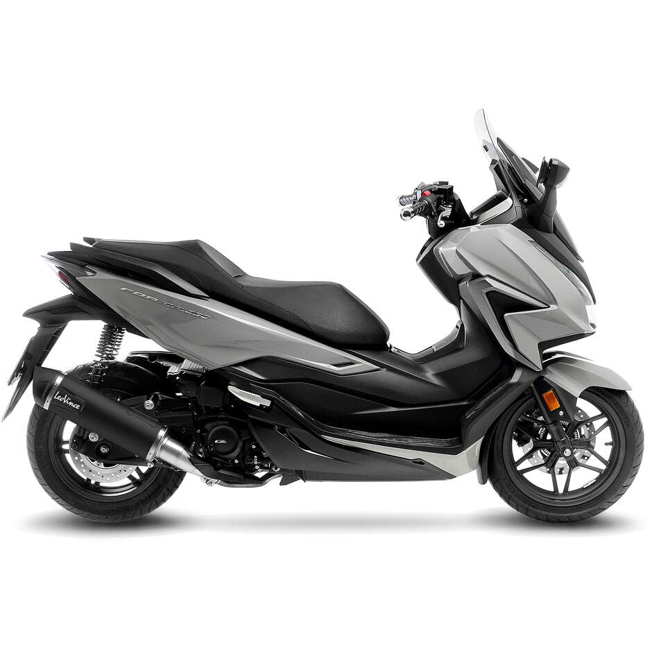 Leovince 14083U BLACK Slip-On Exhaust Specific For HONDA Forza350 (21-24)