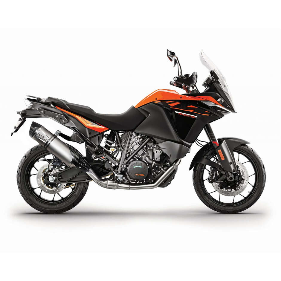 Leovince 14192E LV ONE EVO Slip-On Exhaust Specific for KTM 1090 Adventure/R (17-19); 1290 Super Adventure (17-20)
