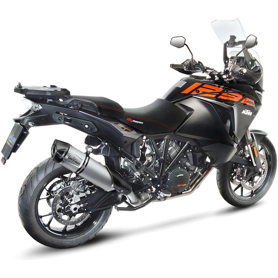 Leovince 14192E LV ONE EVO Slip-On Exhaust Specific for KTM 1090 Adventure/R (17-19); 1290 Super Adventure (17-20)