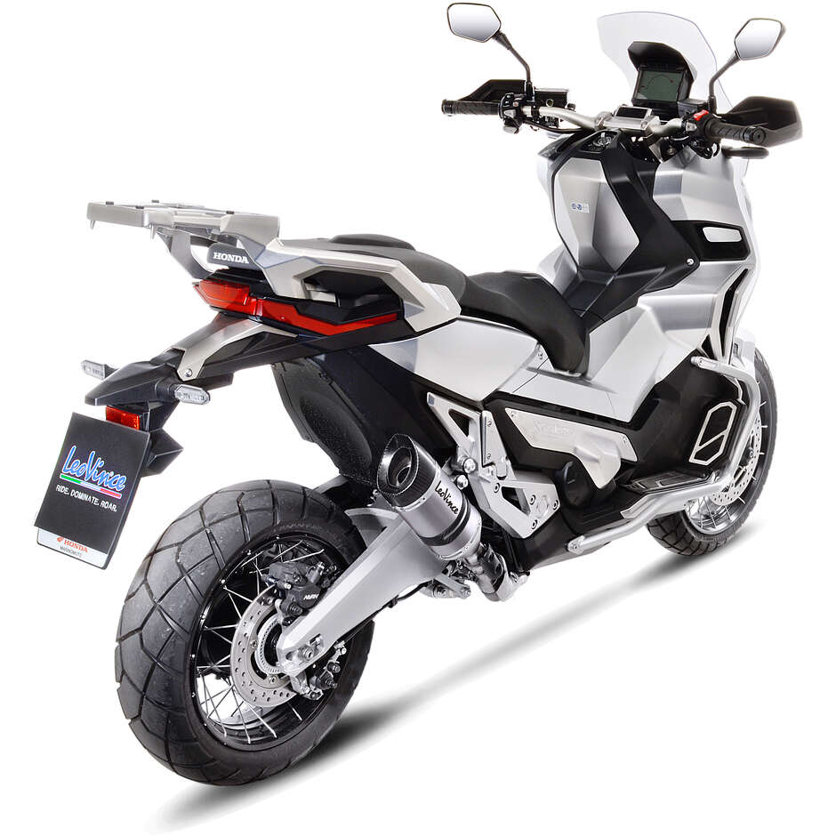 Leovince 14193E LV PRO Slip-On Exhaust Specific for HONDA X-ADV (17-24); Forza 750 (21-24)