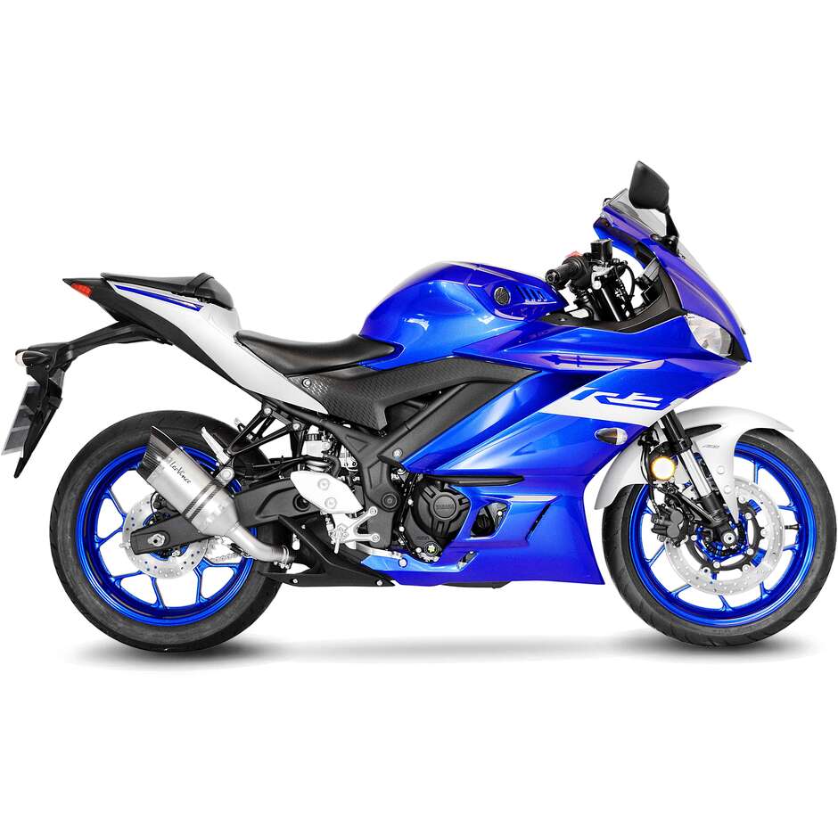 Leovince 14257E LV PRO Slip-On Exhaust Specific For YAMAHA MT-03 (18-20); MT-03 (22-23); YZF-R3 (18-20); YZF-R3 (22-23)
