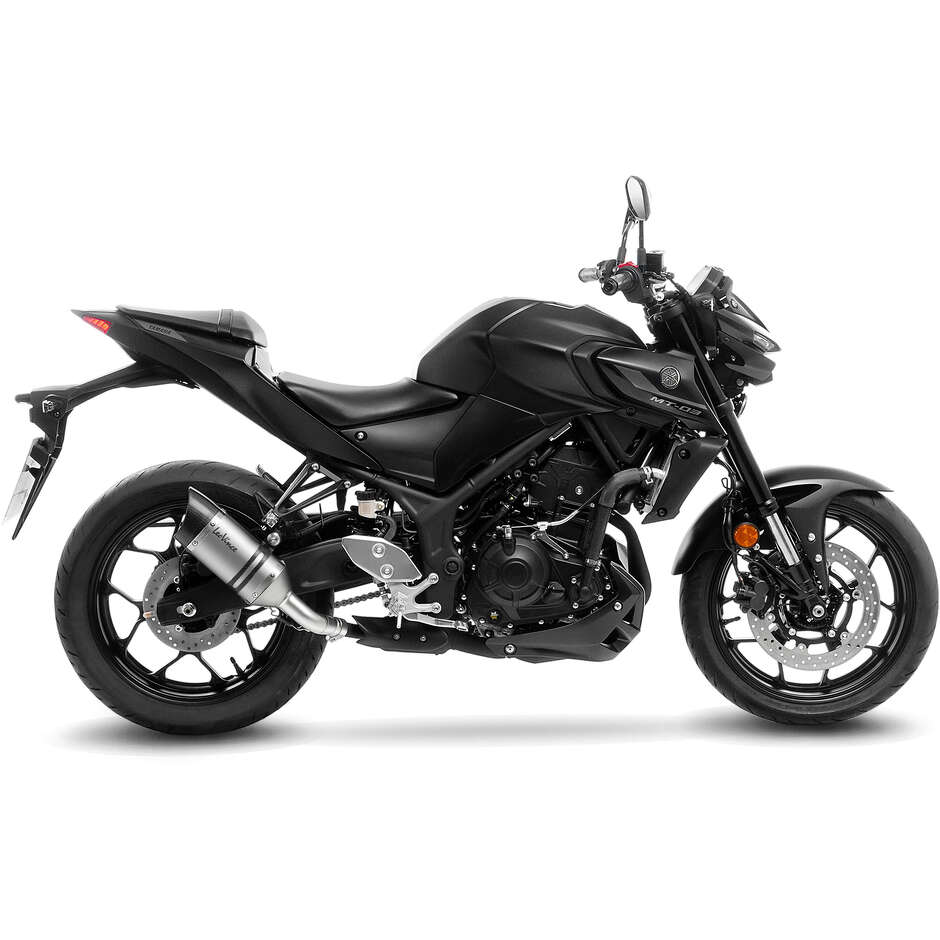 Leovince 14257E LV PRO Slip-On Exhaust Specific For YAMAHA MT-03 (18-20); MT-03 (22-23); YZF-R3 (18-20); YZF-R3 (22-23)