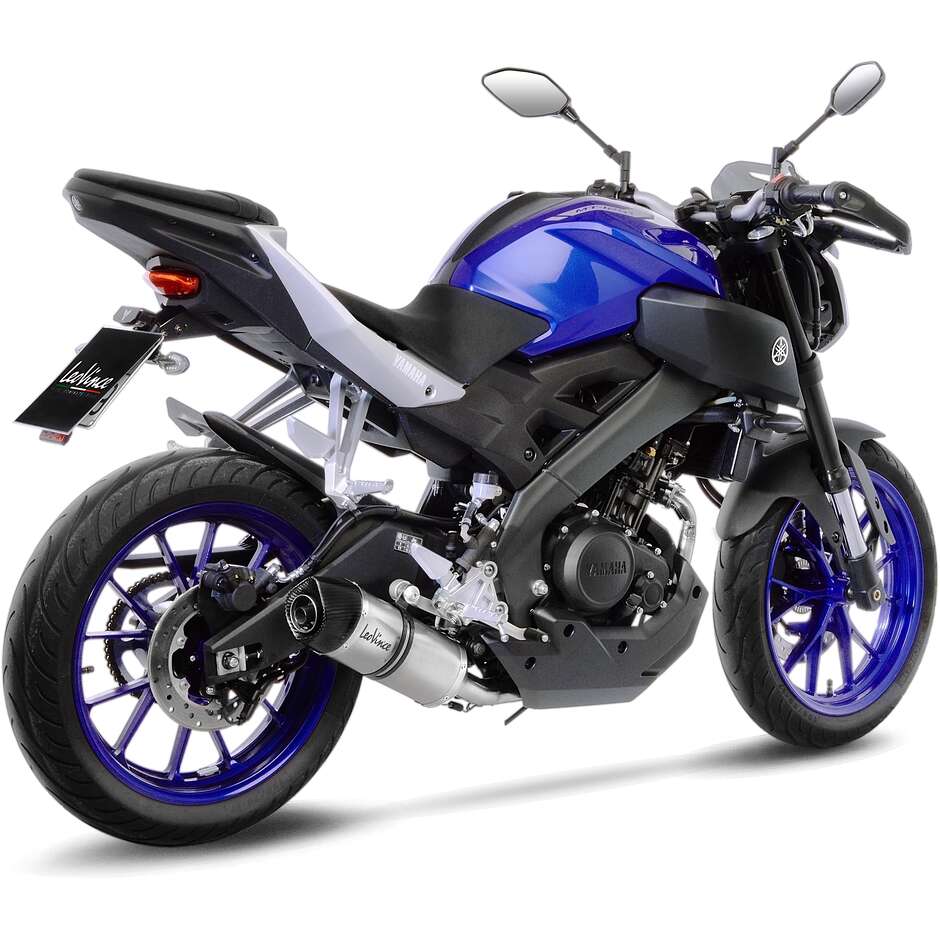 Leovince 14261EK LV ONE EVO Full System Exhaust System Specific For YAMAHA MT-125 (17-19); YZF-R125 (17-18)