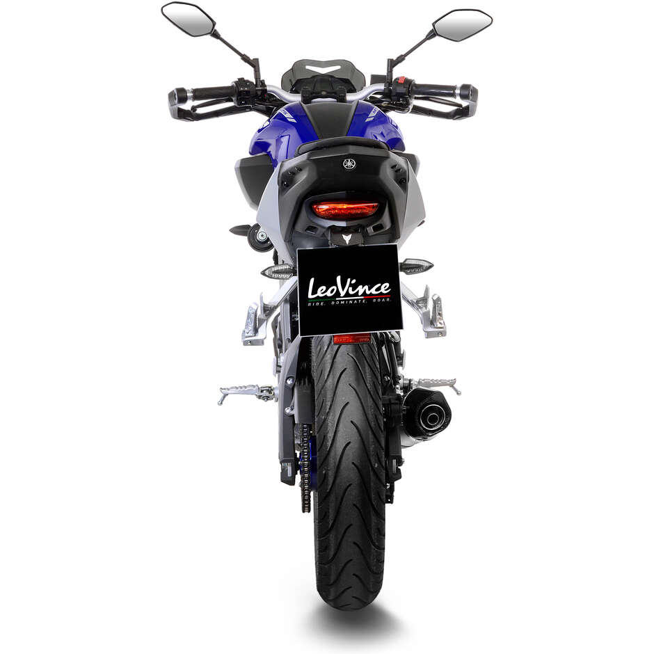Leovince 14261EK LV ONE EVO Full System Exhaust System Specific For YAMAHA MT-125 (17-19); YZF-R125 (17-18)