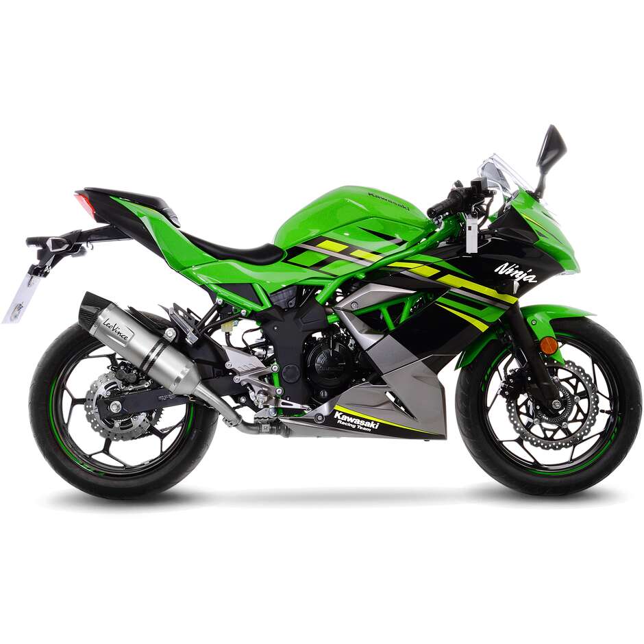 Leovince 14293E LV ONE EVO Slip-On Exhaust Specific For KAWASAKI Ninja125 - Z125 (19-24)