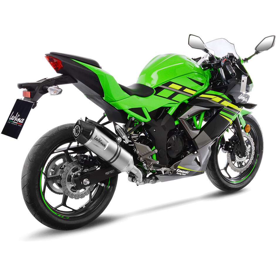 Leovince 14293E LV ONE EVO Slip-On Exhaust Specific For KAWASAKI Ninja125 - Z125 (19-24)