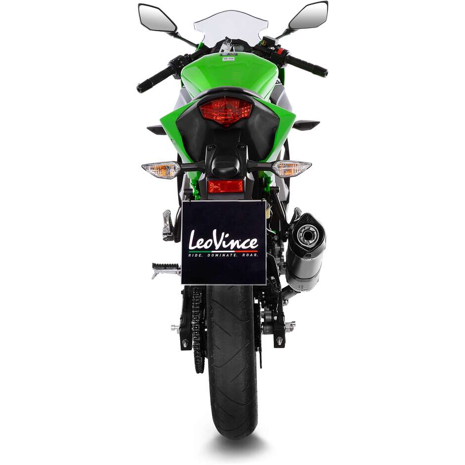 Leovince 14293E LV ONE EVO Slip-On Exhaust Specific For KAWASAKI Ninja125 - Z125 (19-24)