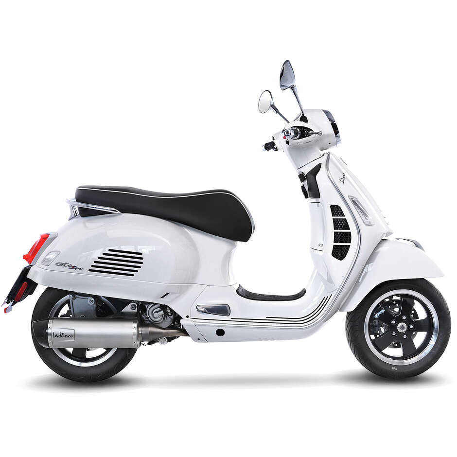 Leovince 14316EK LV ONE EVO Slip-On Exhaust Specific For PIAGGIO Vespa 300 HPE/SUPER/SEI GIORNI (19-20)