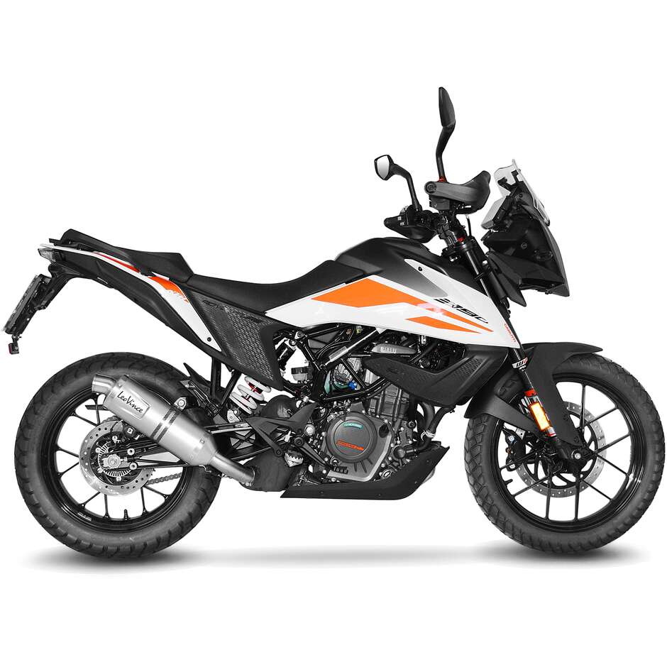 Leovince 14346E LV ONE EVO Slip-On-Auspuff speziell für KTM 390Adventure (20-24)
