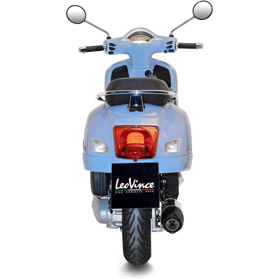 Leovince 14358EK LV ONE EVO Slip-On Exhaust Specific for PIAGGIO Vespa GTS125i.e./150i.e. (17-20)