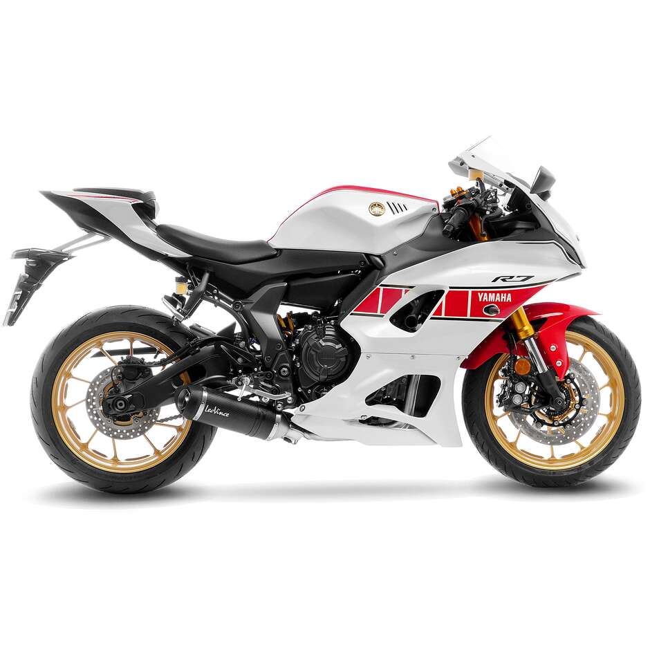 Leovince 14361EU LV ONE EVO CARBON FIBER Full System Exhaust System Specific For YAMAHA XSR 700/XTribute - YZF-R7 - MT-07 (21-24)
