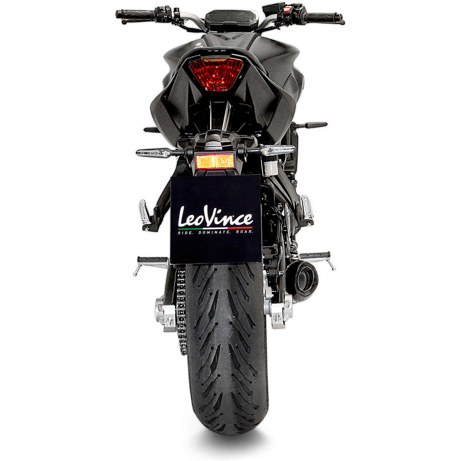 Leovince 14361EU LV ONE EVO CARBON FIBER Full System Exhaust System Specific For YAMAHA XSR 700/XTribute - YZF-R7 - MT-07 (21-24)