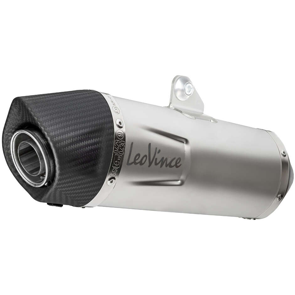 Leovince 14363EK LV ONE EVO Slip-On Exhaust Specific for GAS GAS ES700 - SM700 (22-24); KTM 690SMC R - 690Enduro R (19-24)
