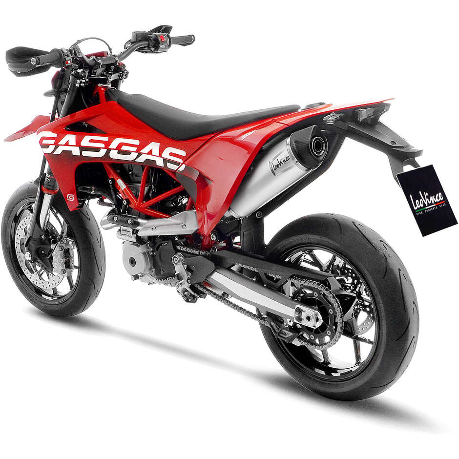 Leovince 14364EU LV ONE EVO Full System Exhaust System Specific For GAS GAS ES700 - SM700 (22-24); KTM 690SMC R - 690Enduro R (19-24)
