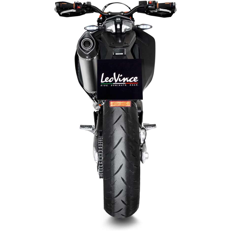 Leovince 14364EU LV ONE EVO Full System Exhaust System Specific For GAS GAS ES700 - SM700 (22-24); KTM 690SMC R - 690Enduro R (19-24)