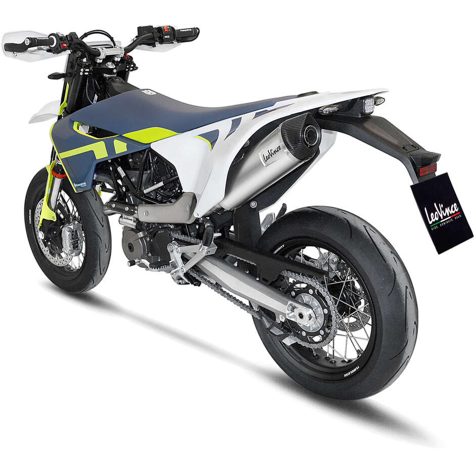 Leovince 14368EK LV ONE EVO Full System Exhaust System Specific For HUSQVARNA 701Supermoto - 701Enduro/LR (17-24)
