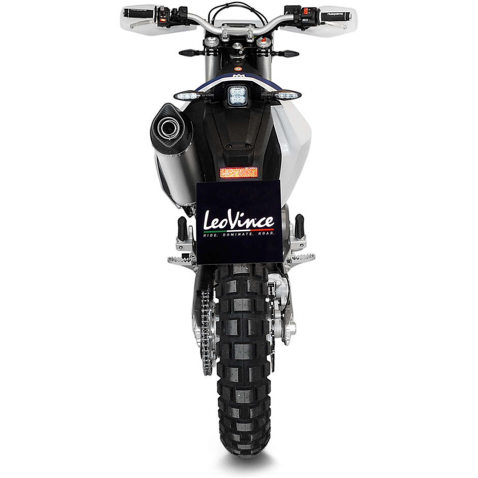 Leovince 14368EK LV ONE EVO Full System Exhaust System Specific For HUSQVARNA 701Supermoto - 701Enduro/LR (17-24)