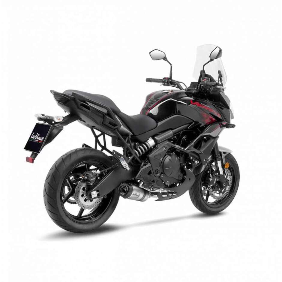 Leovince 14379EKN LV ONE EVO Full System Exhaust System Specific For KAWASAKI Ninja650 - Z650 (21-25); Z650RS (22-24); Versys650 (21-24)
