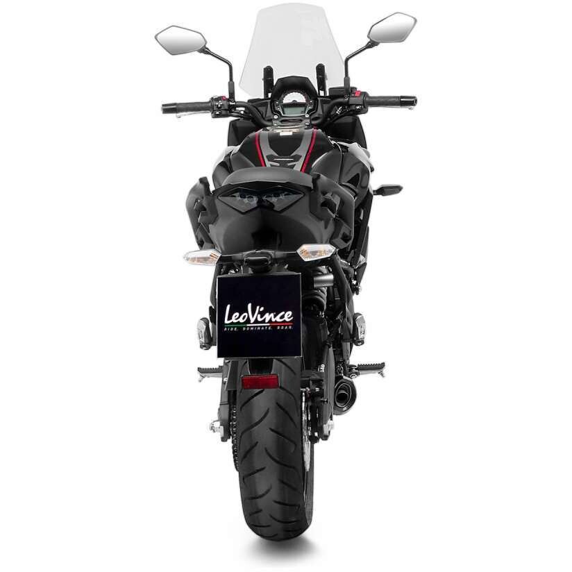 Leovince 14379EKN LV ONE EVO Full System Exhaust System Specific For KAWASAKI Ninja650 - Z650 (21-25); Z650RS (22-24); Versys650 (21-24)