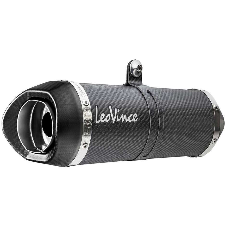 Leovince 14380EKN LV ONE EVO CARBON FIBER Full System Exhaust System Specific For KAWASAKI Ninja650 - Z650 (21-25); Z650RS (22-24); Versys650 (21-24)