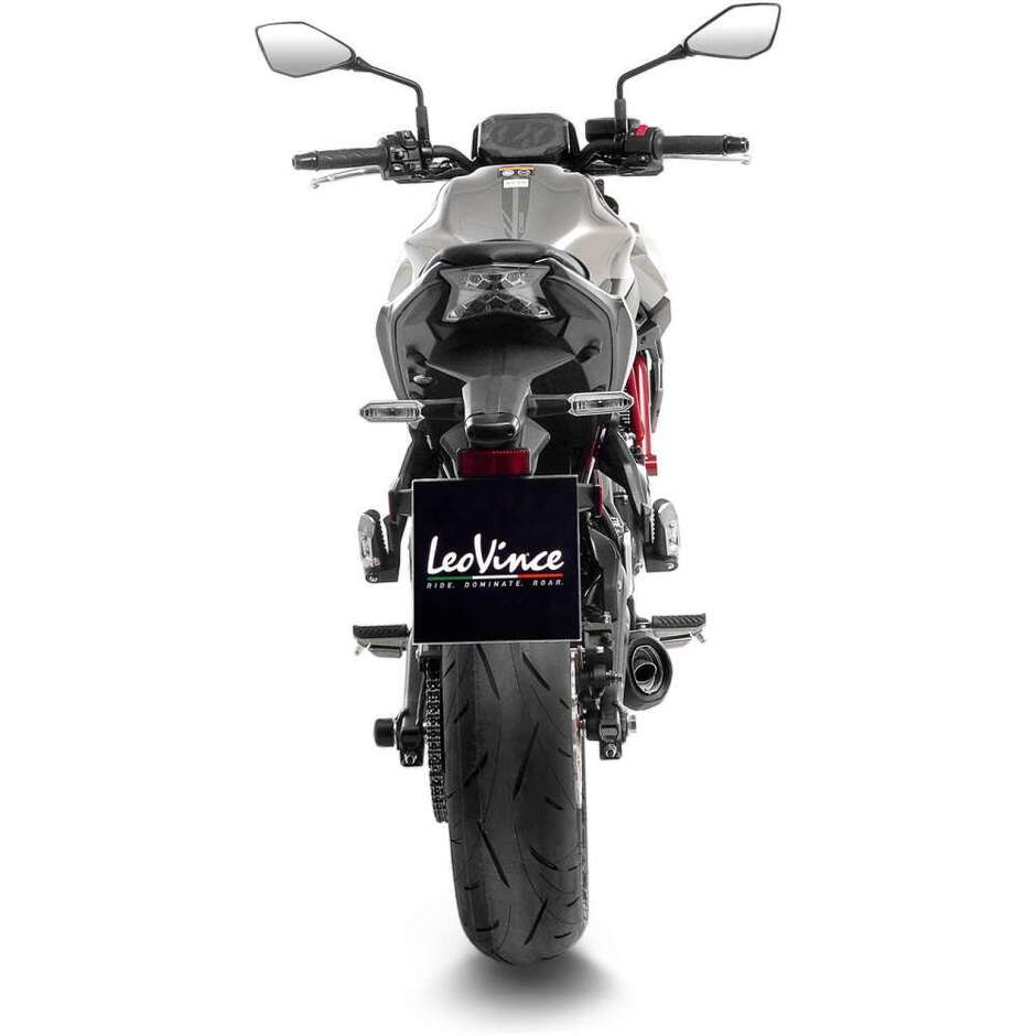 Leovince 14380EKN LV ONE EVO CARBON FIBER Full System Exhaust System Specific For KAWASAKI Ninja650 - Z650 (21-25); Z650RS (22-24); Versys650 (21-24)