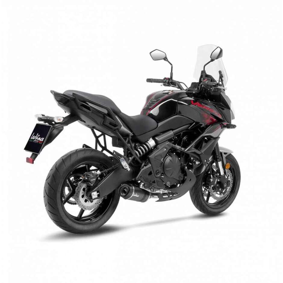 Leovince 14380EKN LV ONE EVO CARBON FIBER Full System Exhaust System Specific For KAWASAKI Ninja650 - Z650 (21-25); Z650RS (22-24); Versys650 (21-24)