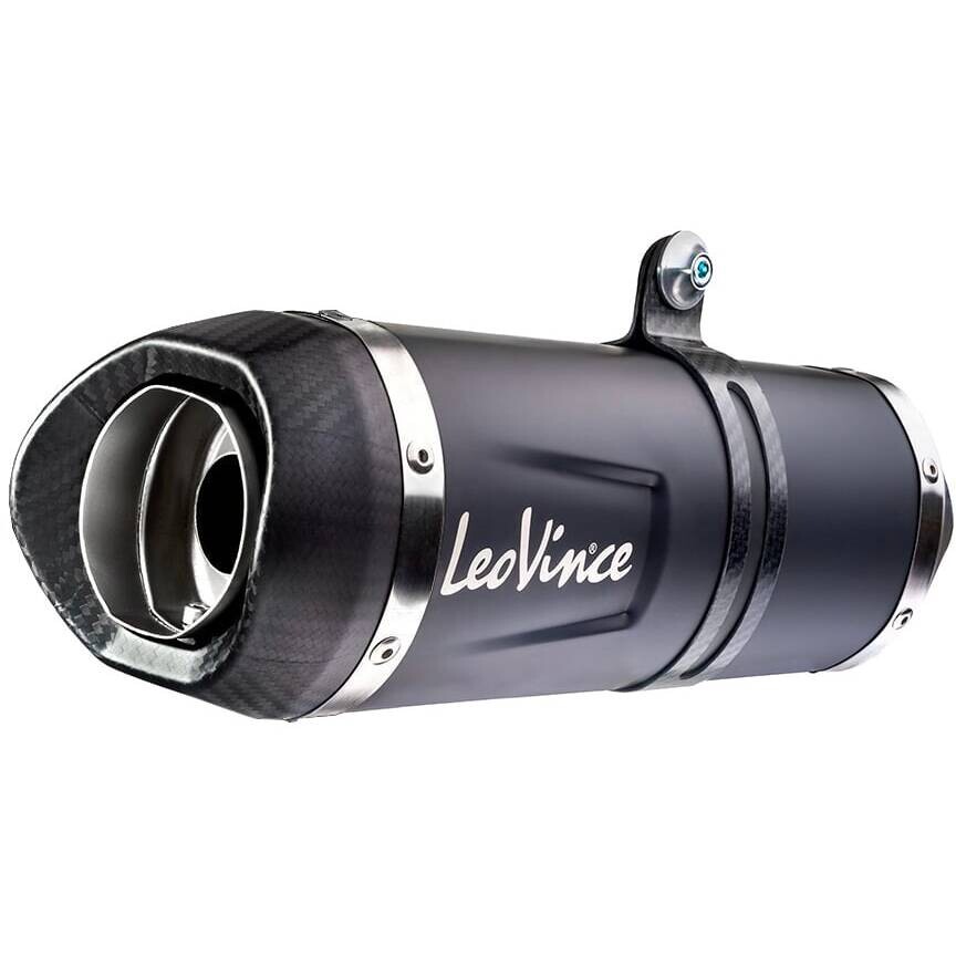 Leovince 14385EBK LV ONE EVO BLACK EDITION Full System Exhaust System Specific For TRIUMPH Tiger Sport660 (22-24); Trident660 (21-24)