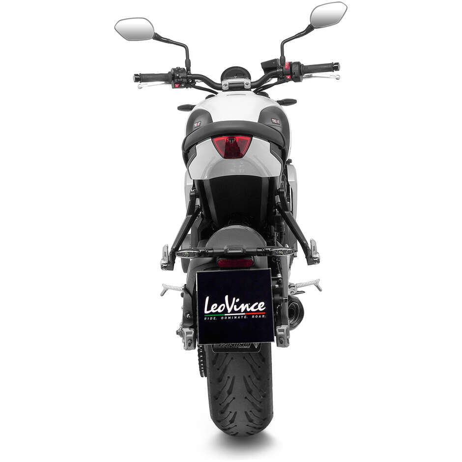 Leovince 14385EK LV ONE EVO Full System Exhaust System Specific For TRIUMPH Tiger Sport660 (22-24); Trident660 (21-24)