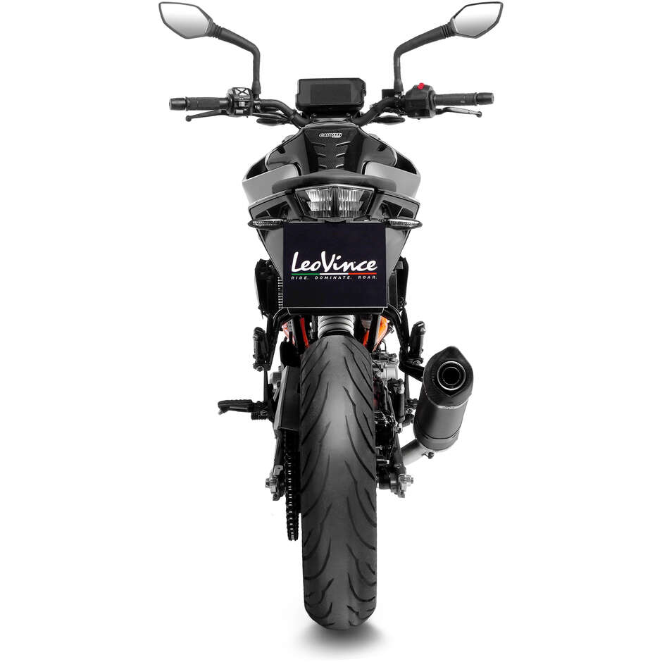 Leovince 14394E LV ONE EVO CARBON FIBER Slip-On Exhaust Specific For KTM Duke125/390 (21-23)
