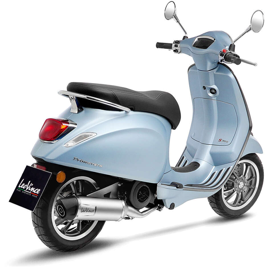 Leovince 14398EK LV ONE EVO Full System Exhaust System Specific For PIAGGIO Vespa Primavera125 3V - Vespa Sprint125 3V (21-23)