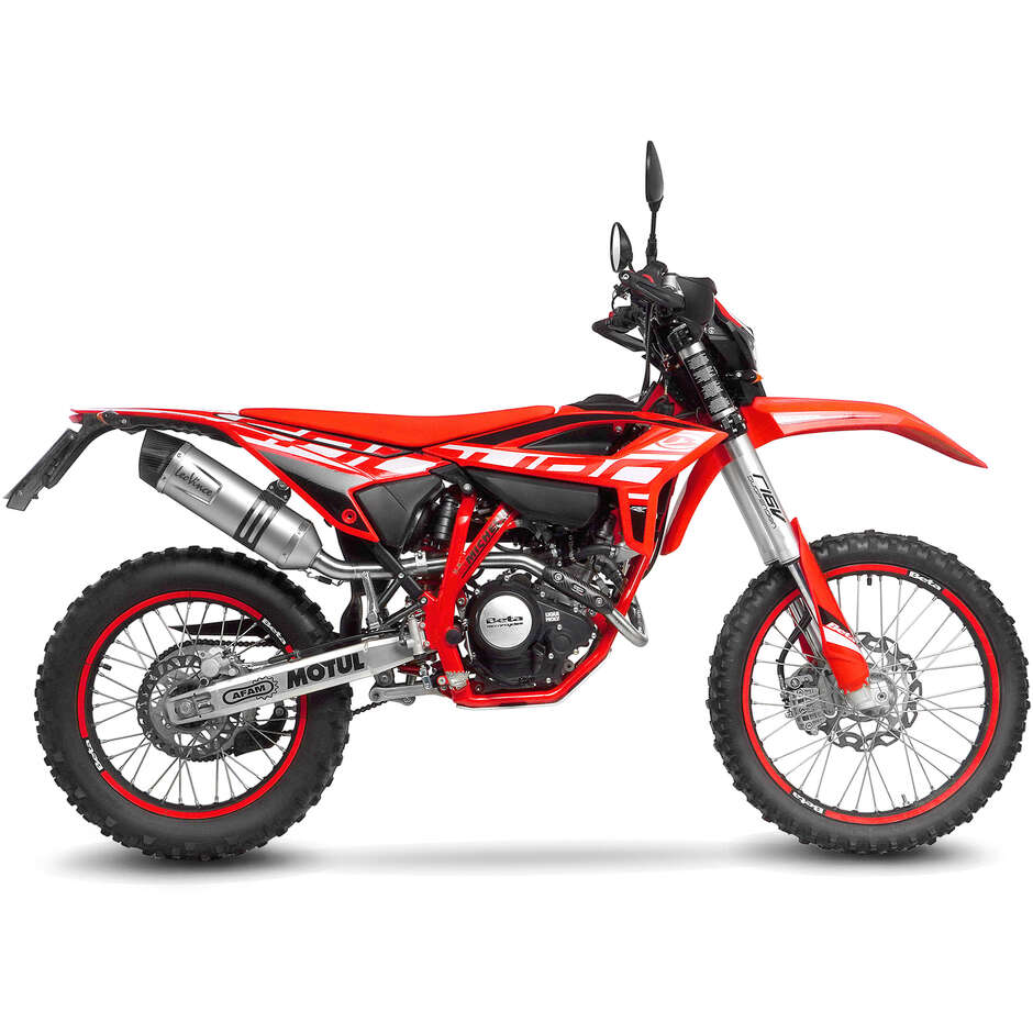 Leovince 14401E LV ONE EVO Slip-On Exhaust Specific for BETA RR 4T 125 LC/RR Motard 4T 125 LC (21-24)