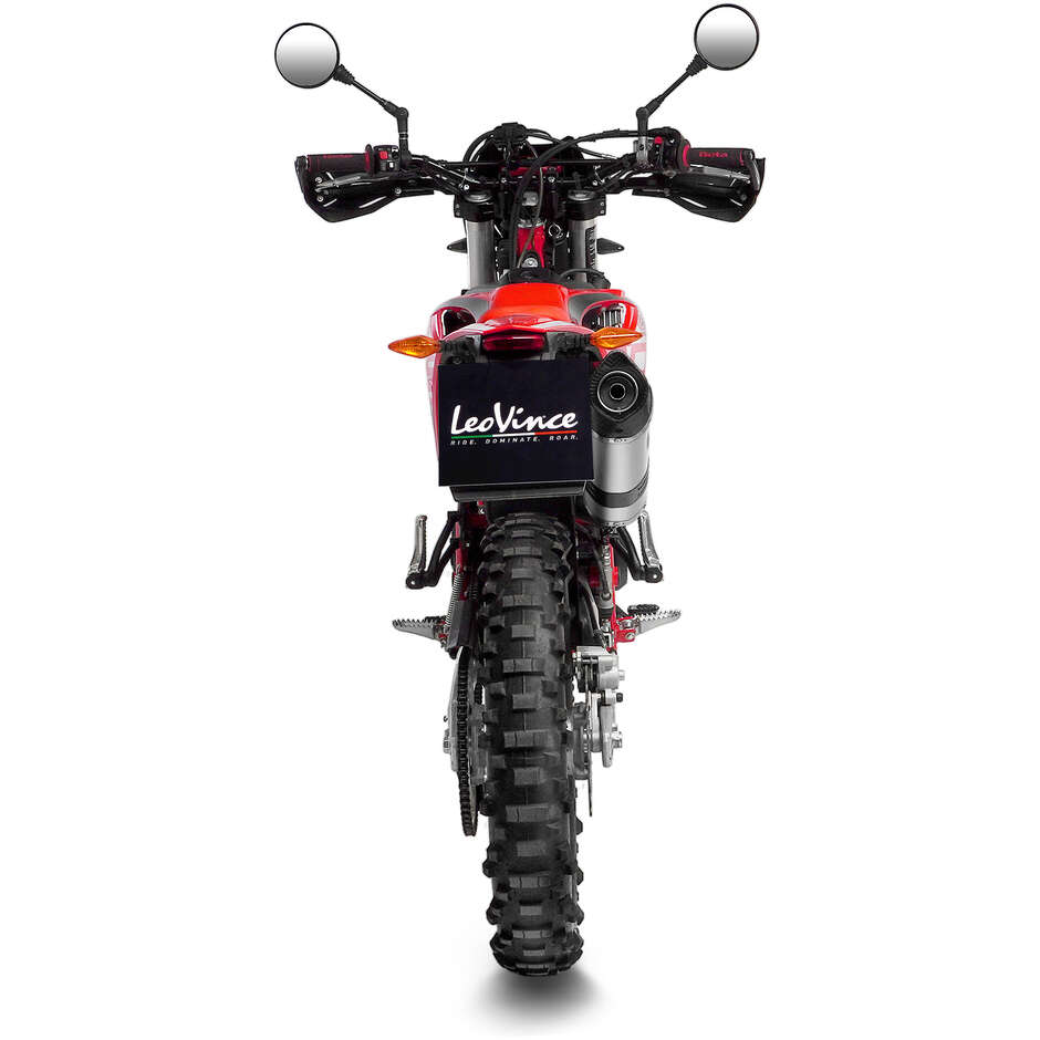 Leovince 14401E LV ONE EVO Slip-On Exhaust Specific for BETA RR 4T 125 LC/RR Motard 4T 125 LC (21-24)