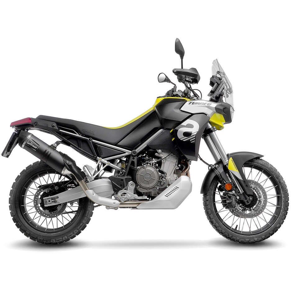 Leovince 14402EB LV ONE EVO BLACK EDITION Slip-On Exhaust Specific For APRILIA Tuareg660 (22-24)