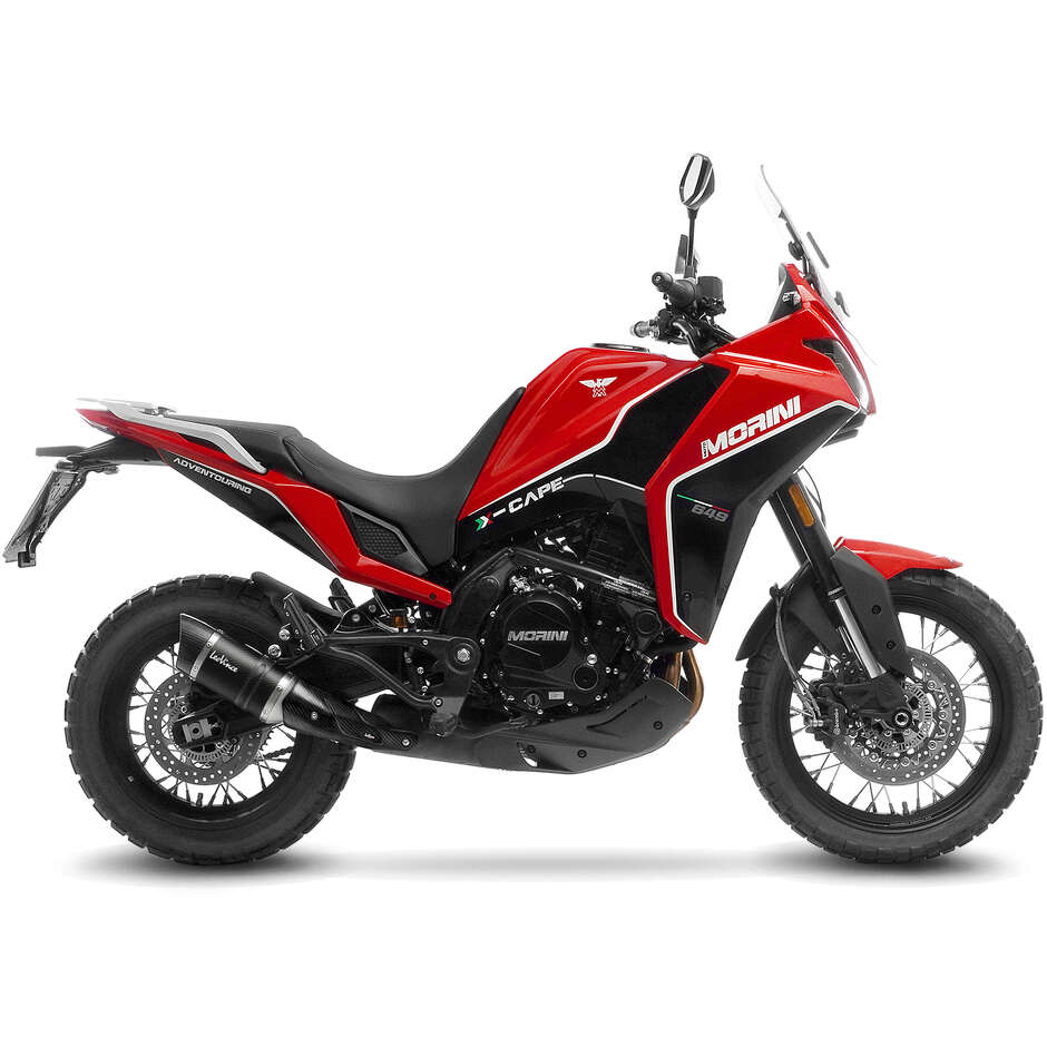 Leovince 14411E LV PRO CARBON FIBER Slip-On Exhaust Specific for MOTO MORINI X-Cape650/A2 (21-24)