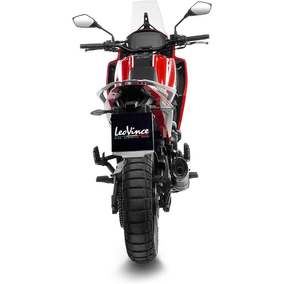 Leovince 14411E LV PRO CARBON FIBER Slip-On Exhaust Specific for MOTO MORINI X-Cape650/A2 (21-24)