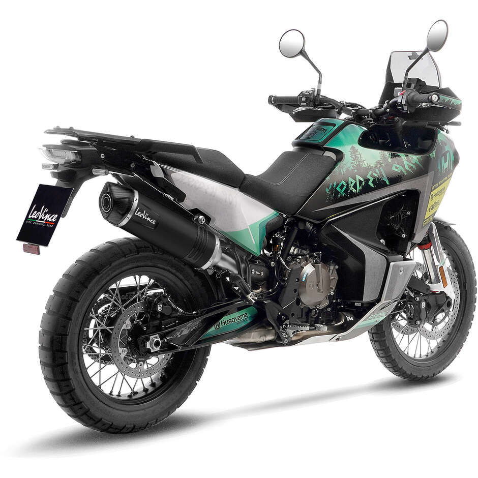 Leovince 14414EB LV ONE EVO BLACK EDITION Slip-On Exhaust Specific For HUSQVARNA Norden901 (22-25)