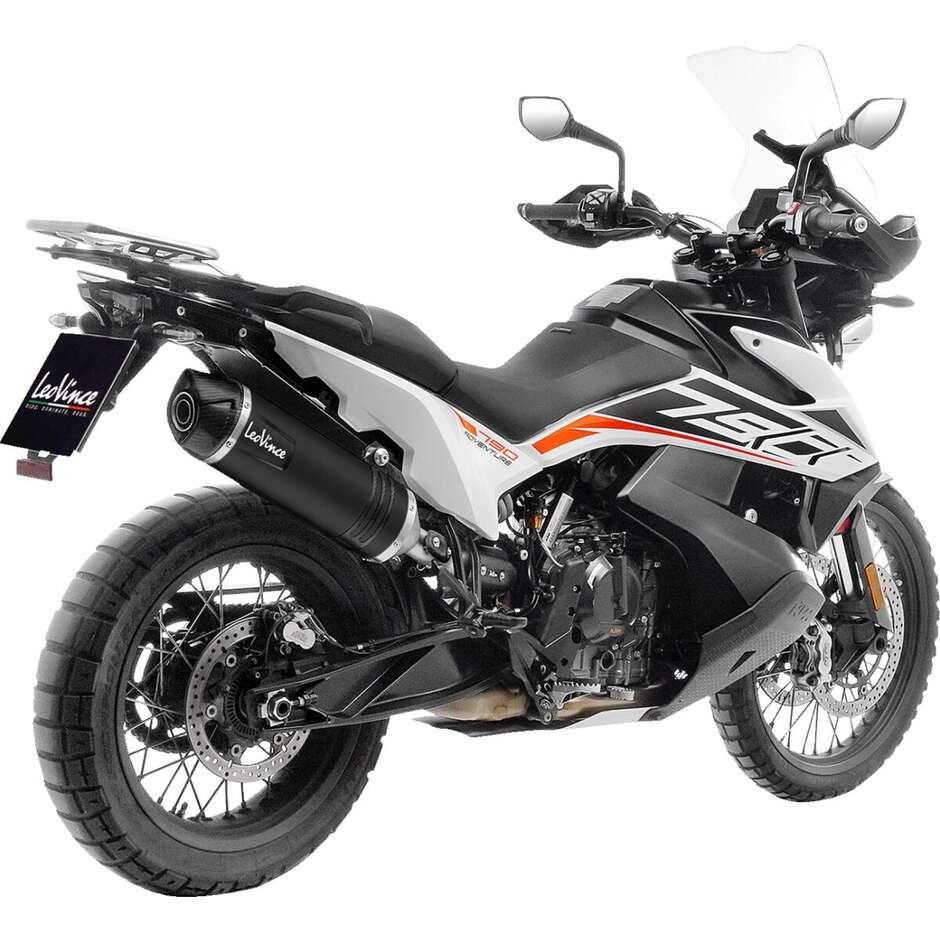 Leovince 14414EBU LV ONE EVO Black Edition Slip-On Exhaust Specific for Models in Description