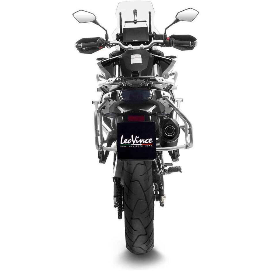 Leovince 14414EBU LV ONE EVO Black Edition Slip-On Exhaust Specific for Models in Description