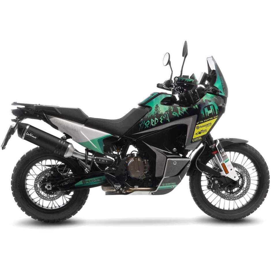 Leovince 14414EBU LV ONE EVO Black Edition Slip-On Exhaust Specific for Models in Description