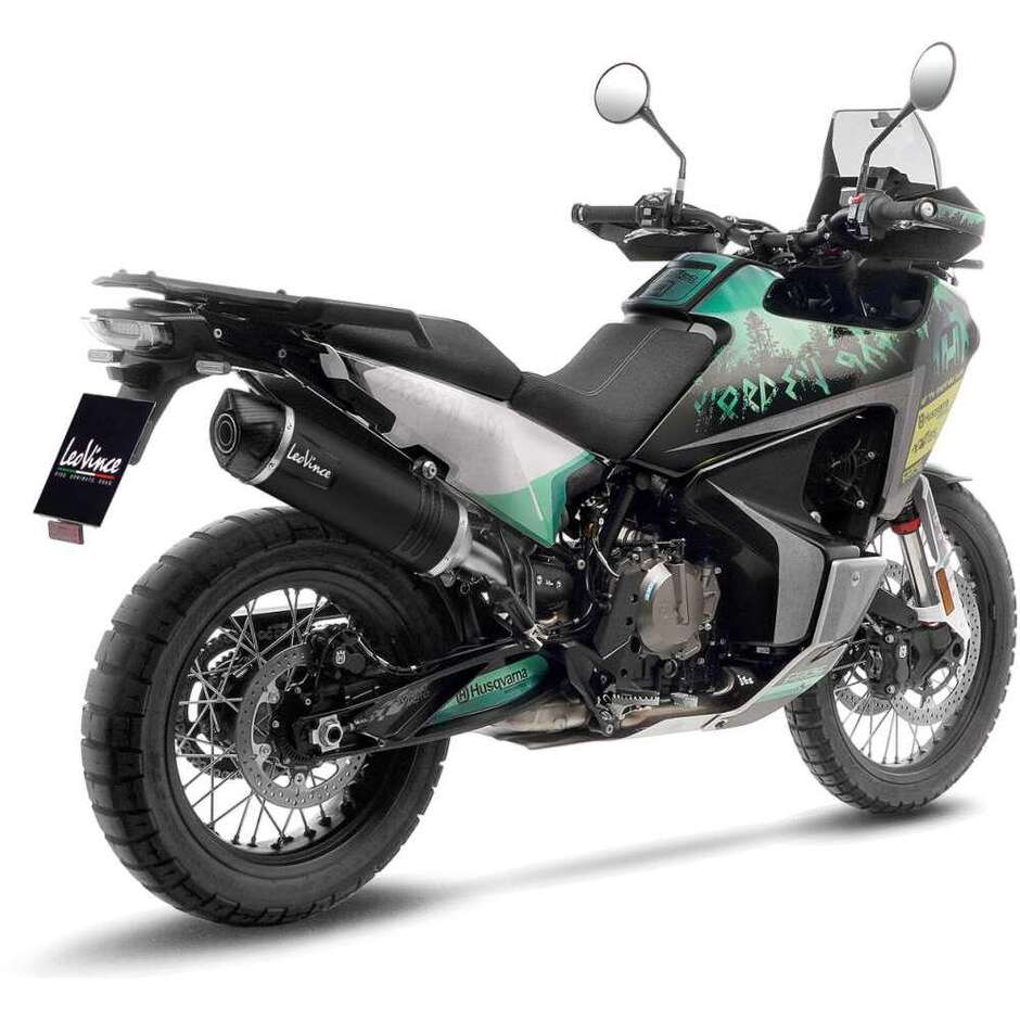 Leovince 14414EBU LV ONE EVO Black Edition Slip-On Exhaust Specific for Models in Description