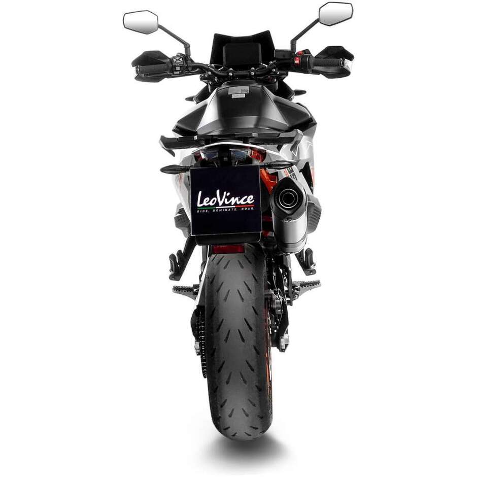 Leovince 14414EU LV ONE EVO Black Edition Slip-On Exhaust Specific for Models in Description