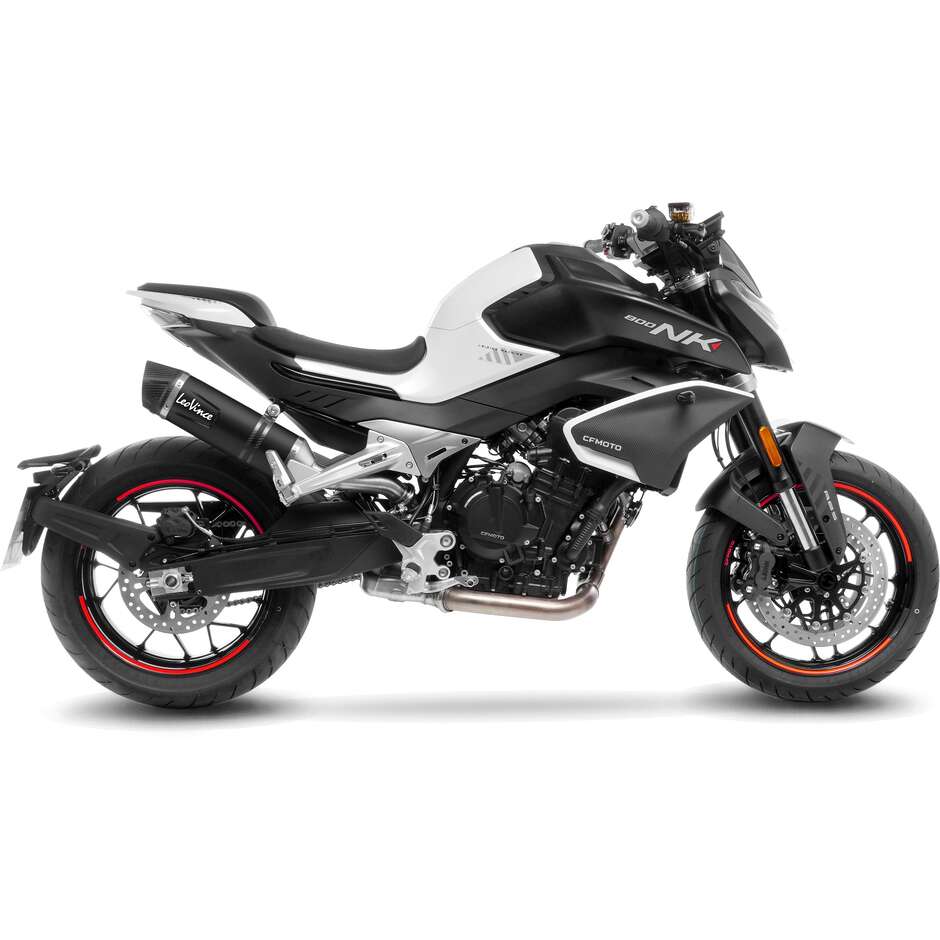 Leovince 14444EBU LV ONE EVO BLACK EDITION Slip-On Exhaust Specific For CF MOTO 800NK Advanced/Sport (23-24)