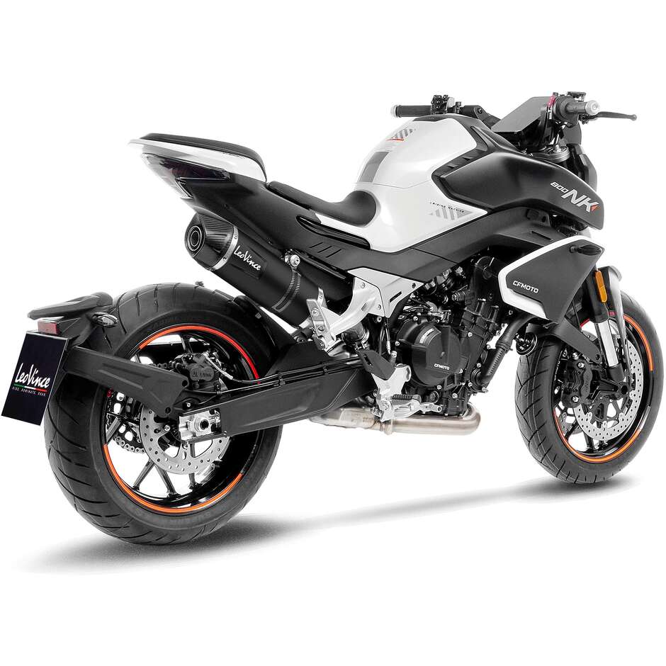 Leovince 14444EBU LV ONE EVO BLACK EDITION Slip-On Exhaust Specific For CF MOTO 800NK Advanced/Sport (23-24)
