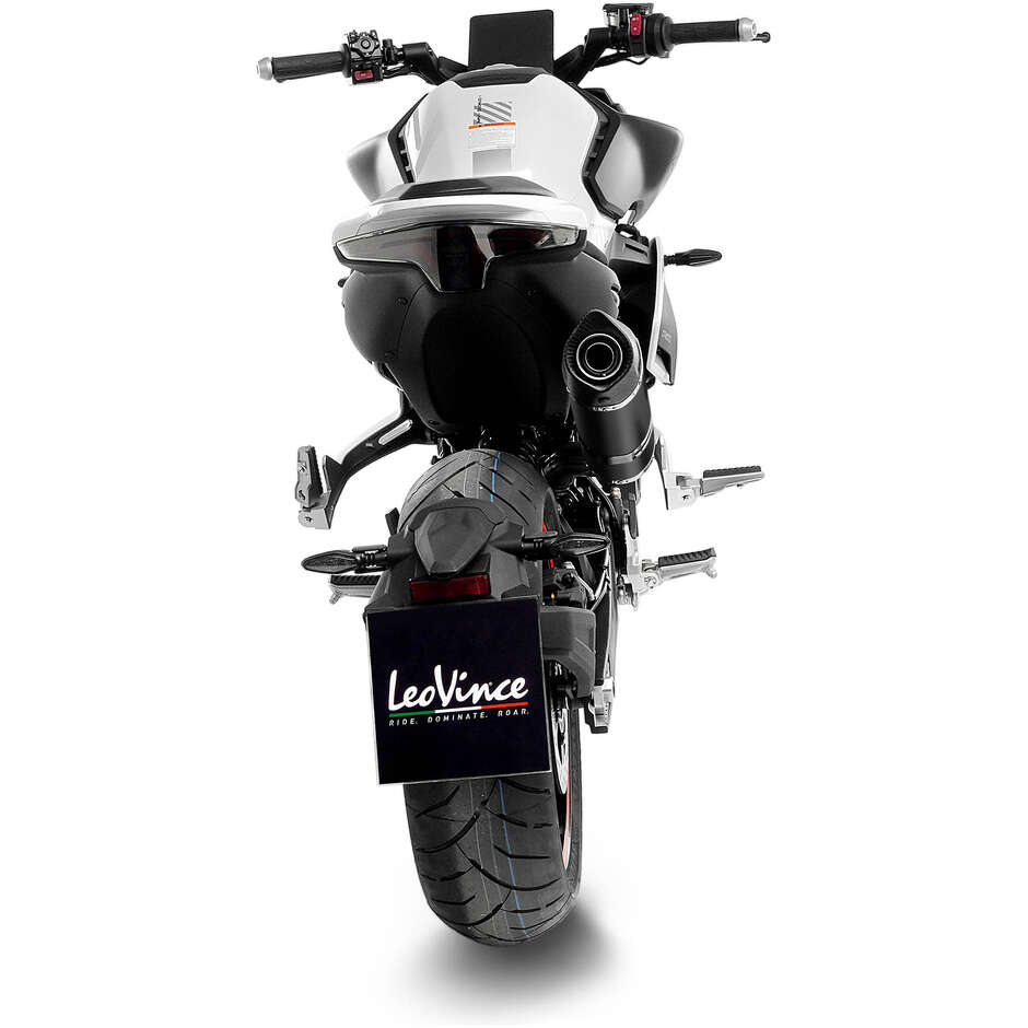 Leovince 14444EBU LV ONE EVO BLACK EDITION Slip-On Exhaust Specific For CF MOTO 800NK Advanced/Sport (23-24)